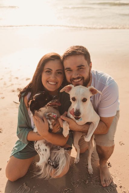 Lari, Lucas e doguinhas