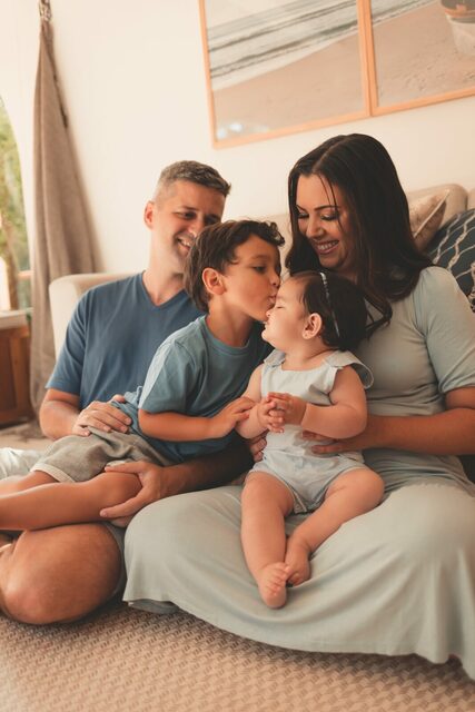 Marina, Daniel, Henrique e Lorena